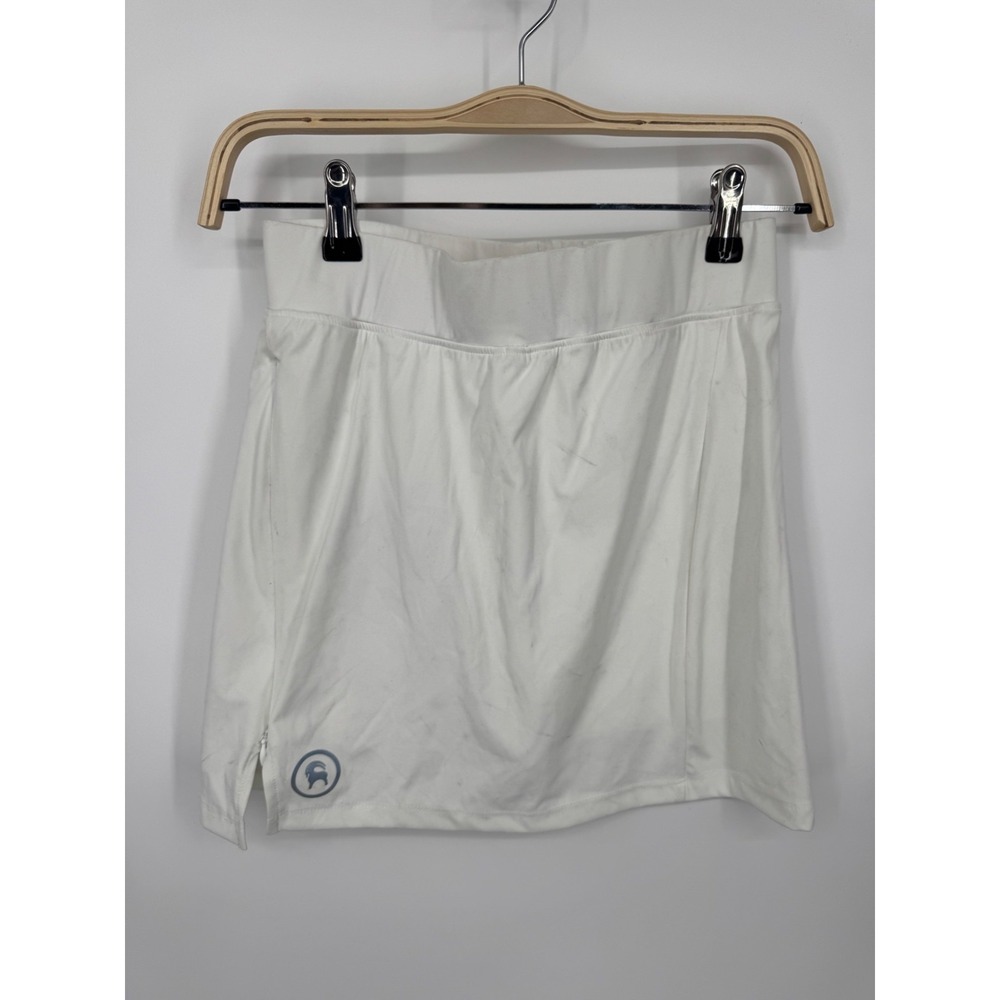 NWT Backcountry Split Skirt Women XS Whiten Stretch Pull-on Elastic Waist Summer